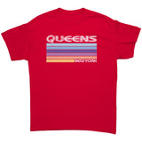 QUEENS, NEW YORK Retro 70’s 80’s Look Unisex T-SHIRT