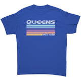 QUEENS, NEW YORK Retro 70’s 80’s Look Unisex T-SHIRT