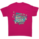 RAISED on 80s ROCK MUSIC Unisex T-Shirt, Gildan Brand