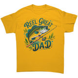 Reel_Great_Dad_Fishing_Design_Unisex_T-S_Gold_Front_Mockup.png