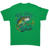 Reel_Great_Dad_Fishing_Design_Unisex_T-S_Irish_Green_Mockup.png