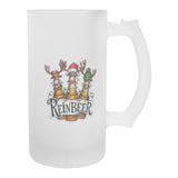 Reinbeer Christmas 16oz Frosted Beer Stein