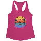 Retro_Beach_Island_Design_Womens_Racerb_Raspberry_Mockup.png