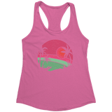Retro_Pink_Beach_Design_Womens_Racerbac_Hot_Pink_Mockup.png