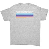 SAN FRANCISCO, CALIFORNIA Retro 70’s 80’s Look Unisex T-SHIRT