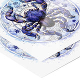 SCORPIO Astrological Zodiac Sign 12x12 Poster