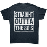 STRAIGHT OUTTA THE 80'S Unisex T-Shirt, Gildan Brand