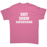 Shitshow_Supervisor_Unisex_T-Shirt_Azalea_Front_Mockup.png