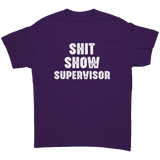 Shitshow_Supervisor_Unisex_T-Shirt_Purple_Front_Mockup.png