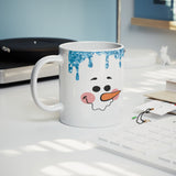 Snowman Design 11oz Coffee Mug - J & S Graphics