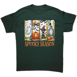 Spooky_Season_Halloween_Unisex_T-Shirt__Forest_Green_Mockup.png