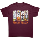 Spooky_Season_Halloween_Unisex_T-Shirt__Maroon_Front_Mockup.png