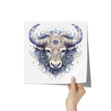 TAURUS Astrological Zodiac Sign 12x12 Poster