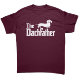 The_Dachfather_parody_Unisex_T-Shirt_Maroon_Front_Mockup.png