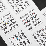 They_dont_know_that_we_know_Friends_Squ_SquareCarMagnet_Scattered_Mockup.png