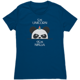 Unicorn_Ninja_Panda_Baby_Womens_T-Shirt_Cool_Blue_Mockup.png