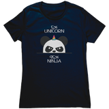 Unicorn_Ninja_Panda_Baby_Womens_T-Shirt_Midnight_Navy_Mockup.png
