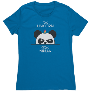 Unicorn_Ninja_Panda_Baby_Womens_T-Shirt_Turquoise_Mockup.png