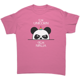 Unicorn_Ninja_Panda_Unisex_T-Shirt_Azalea_Front_Mockup.png