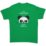 Unicorn_Ninja_Panda_Unisex_T-Shirt_Irish_Green_Mockup.png