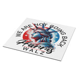 WE ARE NOT GOING BACK Harris WALZ 2024 Car Magnet