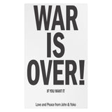 War is Over, If You Want it 3x5 or 4.5 x7.5 Vinyl Car or Fridge Magnet