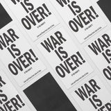 War is Over, If You Want it 3x5 or 4.5 x7.5 Vinyl Car or Fridge Magnet