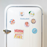 Welding_is_Like_Sewing_with_Fire_Car_Mag_SquareCarMagnet_Fridge_Mockup.png