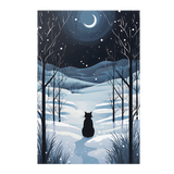 Winter_Forest_Black_Cat_12x18_Poster_Gl_12x18_Flat_V_Mockup.png_15616822