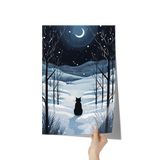 Winter_Forest_Black_Cat_12x18_Poster_Gl_12x18_Hand_V_Mockup.png_15616824
