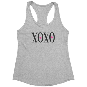 XOXO_with_Hearts_Womens_Racerback_Tank__Heather_Grey_Mockup.png