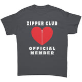 Zipper Club Official Member Heart Surgery Unisex T-Shirt