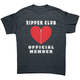 Zipper Club Official Member Heart Surgery Unisex T-Shirt