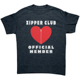 Zipper Club Official Member Heart Surgery Unisex T-Shirt