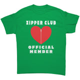 Zipper Club Official Member Heart Surgery Unisex T-Shirt