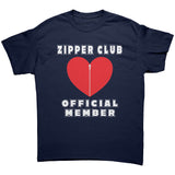 Zipper Club Official Member Heart Surgery Unisex T-Shirt