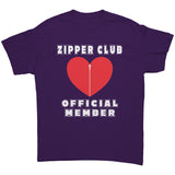 Zipper Club Official Member Heart Surgery Unisex T-Shirt