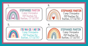 Personalized CAMPING KIDS Return ADDRESS Labels, Great for Kids, Kids Camp Labels, Sets of 30, Summer Camp