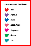1.25 Personalized inch Round I Love (heart) Any Name Button Pins - J & S Graphics