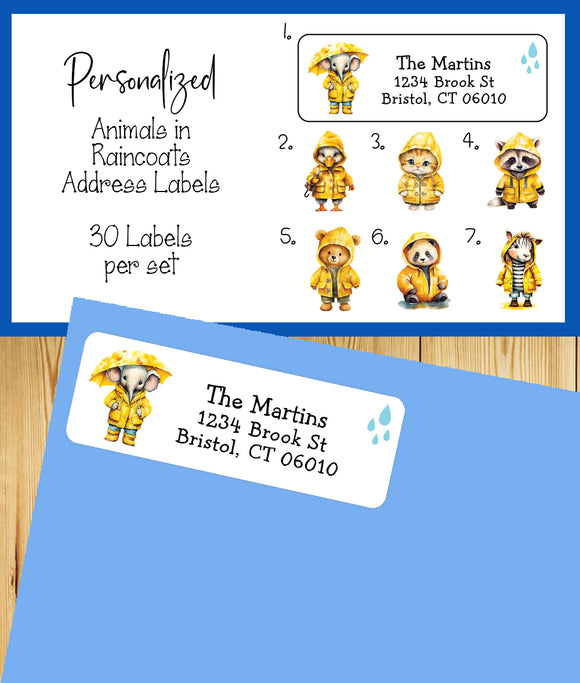 Personalized Return Address Labels
