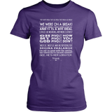 FRIENDS QUOTES Women's T-Shirt - J & S Graphics