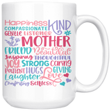 MOTHER's DAY Coffee Mug Available in 11oz and 15oz, Subway Art Mom Coffee Mug