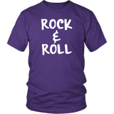 ROCK & ROLL, Unisex short sleeve T-Shirt - J & S Graphics