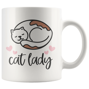 CAT LADY Coffee Mug 11 oz or 15 oz