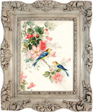 Instant Download VINTAGE GREETING CARD - 2 Birds in a tree - J & S Graphics