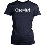 COEXIST Short Sleeve Women's T-shirt - J & S Graphics