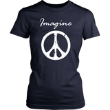 IMAGINE PEACE Women's Short Sleeve T-Shirt - J & S Graphics