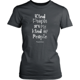 KIND PEOPLE ARE MY KIND OF PEOPLE w/hashtag Women's T-Shirt - J & S Graphics