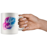 SELFIE QUEEN 11oz Coffee Mug - J & S Graphics