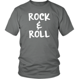 ROCK & ROLL, Unisex short sleeve T-Shirt - J & S Graphics